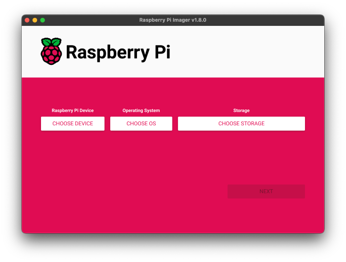 Raspberry Pi Imager