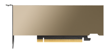Vista frontal de la GPU Tesla L4 de NVIDIA
